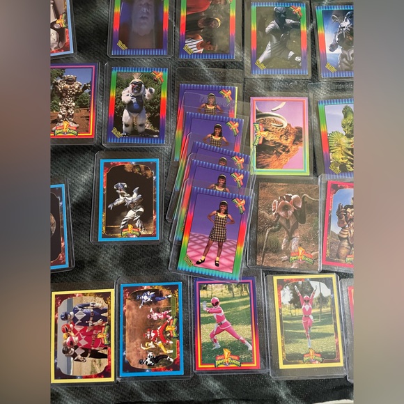 Over 80+ 1994 Saban Power Ranger cards - Picture 6 of 8